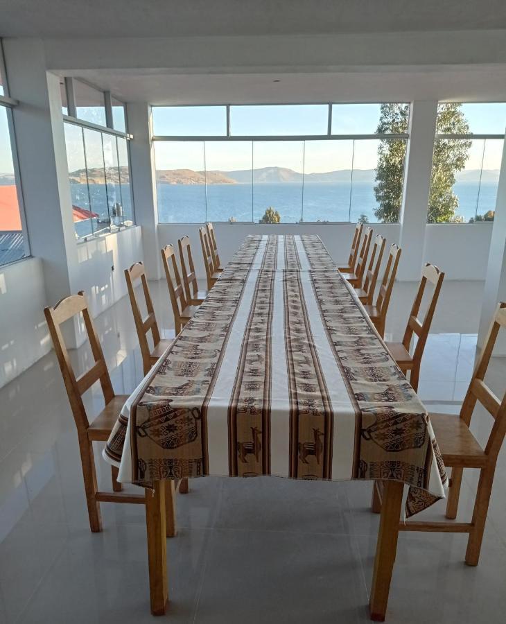Hospedaje Y Restaurante Saywa Llachon Buitenkant foto